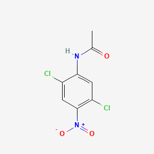 molecular formula C8H6Cl2N2O3 B7771975 N-(2,5-Dichloro-4-nitrophenyl)acetamide CAS No. 38411-17-5