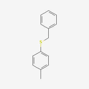 molecular formula C14H14S B7771977 Benzyl(p-tolyl)sulfane CAS No. 5023-60-9