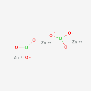 molecular formula B2O6Zn3 B077720 trizinc;diborate CAS No. 12536-65-1