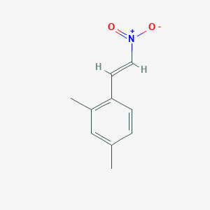 molecular formula C10H11NO2 B7772010 2,4-dimethyl-1-[(E)-2-nitroethenyl]benzene CAS No. 1056474-39-5