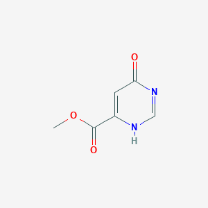molecular formula C6H6N2O3 B7772159 methyl 4-oxo-1H-pyrimidine-6-carboxylate 