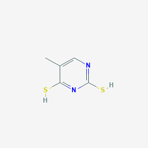 molecular formula C5H6N2S2 B7772190 5-methylpyrimidine-2,4-dithiol 
