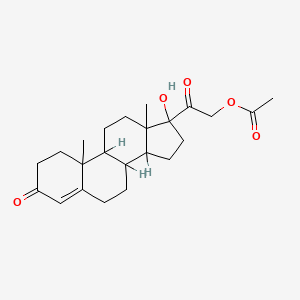 17-Hydroxy-3,20-dioxopregn-4-en-21-yl acetate