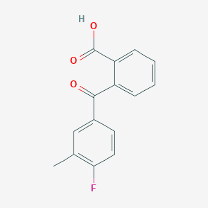 2-(4-Fluoro-3-methylbenzoyl)benzoic acid