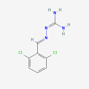 molecular formula C8H8Cl2N4 B7772419 Guanabenz CAS No. 60329-03-5