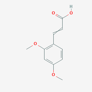 molecular formula C11H12O4 B7772616 trans2,4-Dimethoxycinnamic acid 