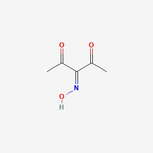 molecular formula C5H7NO3 B7773043 3-hydroxyiminopentane-2,4-dione 