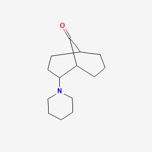 2-Piperidinobicyclo[3.3.1]nonan-9-one