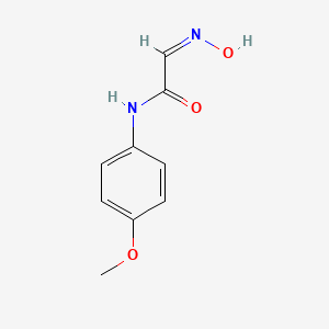 molecular formula C9H10N2O3 B7773345 N-(4-甲氧基苯基)-2-(羟亚氨基)乙酰胺 