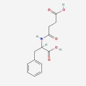 molecular formula C13H15NO5 B7773478 2-Benzyl-4-oxo-3-azaheptanedioic acid 