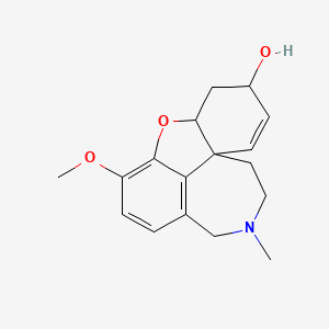 molecular formula C17H21NO3 B7773492 Epigalanthamin 