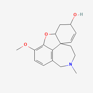 molecular formula C17H21NO3 B7773492 Galantamin 