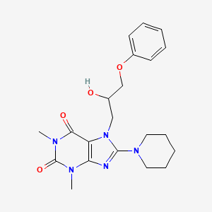 molecular formula C21H27N5O4 B7773757 MFCD04187616 
