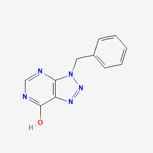 molecular formula C11H9N5O B7773760 3-benzyltriazolo[4,5-d]pyrimidin-7-ol 