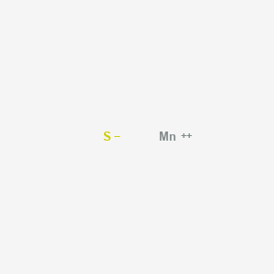molecular formula MnS B077739 Manganese(2+);sulfide CAS No. 12687-82-0