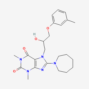 molecular formula C23H31N5O4 B7773958 MFCD05688706 