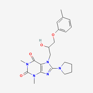 molecular formula C21H27N5O4 B7773968 MFCD05695138 