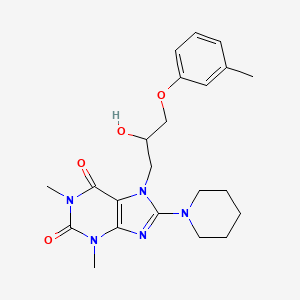 molecular formula C22H29N5O4 B7774010 MFCD05699759 