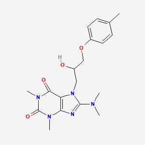 molecular formula C19H25N5O4 B7774049 MFCD05695954 