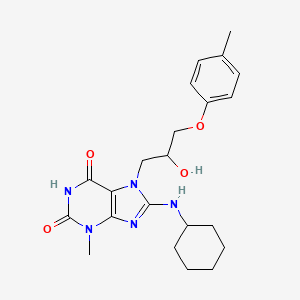 molecular formula C22H29N5O4 B7774061 MFCD05703718 
