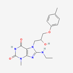 molecular formula C18H23N5O4 B7774074 MFCD05689605 