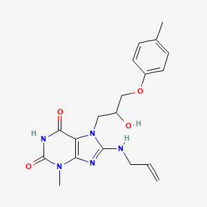 molecular formula C19H23N5O4 B7774093 MFCD05702325 