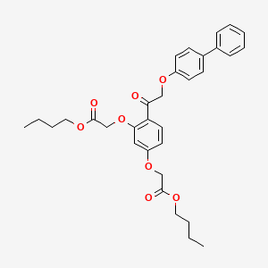 molecular formula C32H36O8 B7774578 MFCD02958021 