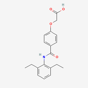 molecular formula C19H21NO4 B7774638 MFCD04064821 