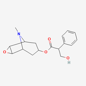 molecular formula C17H21NO4 B7775094 东莨菪碱 CAS No. 475199-31-6