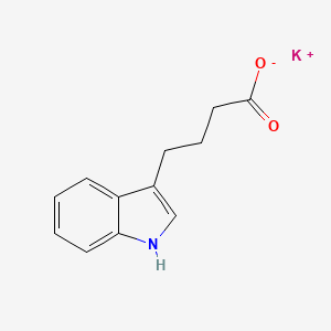 molecular formula C12H12KNO2 B7775459 potassium;4-(1H-indol-3-yl)butanoate 