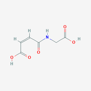 molecular formula C6H7NO5 B7775490 (Z)-4-((Carboxymethyl)amino)-4-oxobut-2-enoic acid 