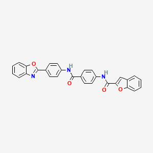 molecular formula C29H19N3O4 B7775811 SBC-115337 