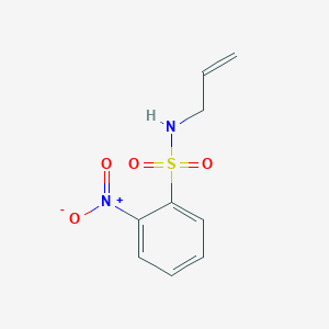 molecular formula C9H10N2O4S B7775871 2-nitro-N-prop-2-enylbenzenesulfonamide CAS No. 6234-18-0