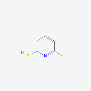 molecular formula C6H7NS B7775975 6-methylpyridine-2-thiol 