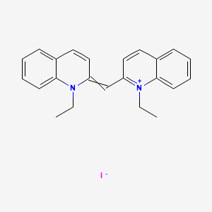 molecular formula C23H23IN2 B7775985 1,1'-Diethyl-2,2'-cyanine iodide 