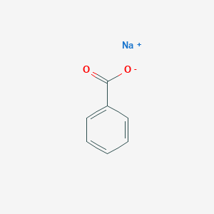 molecular formula C7H5NaO2 B7775989 sodium;benzoate 