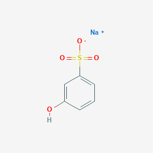 molecular formula C6H5NaO4S B7776046 sodium;3-hydroxybenzenesulfonate 