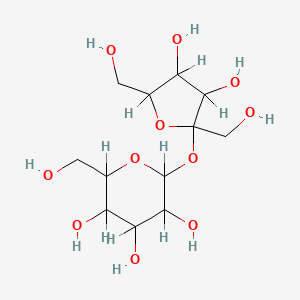 molecular formula C12H22O11 B7776273 Hex-2-ulofuranosyl hexopyranoside CAS No. 79324-70-2