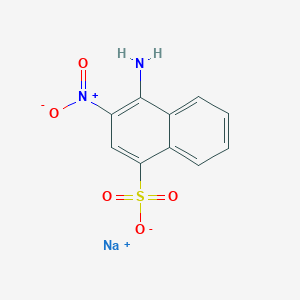 4-Amino-3-nitronaphthalene-1-sulfonate (Na+)