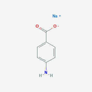 molecular formula C7H6NNaO2 B7776310 sodium;4-aminobenzoate 