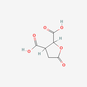 molecular formula C6H6O6 B7776326 Isocitric acid lactone CAS No. 27584-86-7