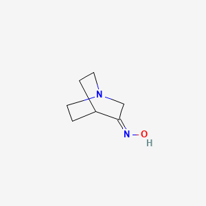 molecular formula C7H12N2O B7776592 3-Quinuclidinone oxime 