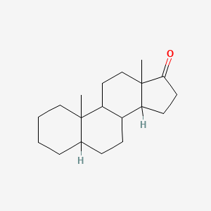 molecular formula C19H30O B7776736 Androstan-17-one, (5alpha)- 