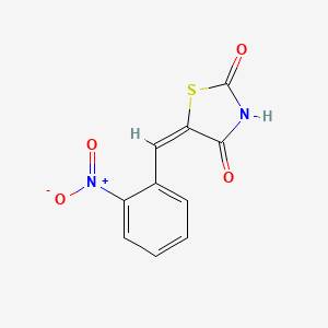 5-[(2-Nitrophenyl)methylene]-2,4-thiazolidinedione