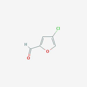 molecular formula C5H3ClO2 B7776959 4-Chlorofuran-2-carbaldehyde 