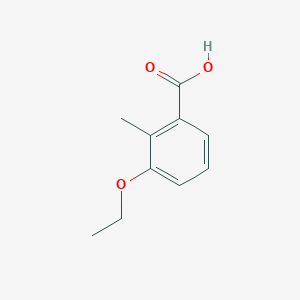 molecular formula C10H12O3 B7777033 3-Ethoxy-2-methylbenzoic acid 