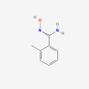 molecular formula C8H10N2O B7777084 2-Methyl benzamideoxime 