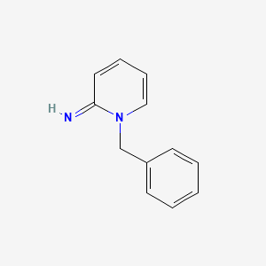 molecular formula C12H12N2 B7777176 1-Benzylpyridin-2-imine 