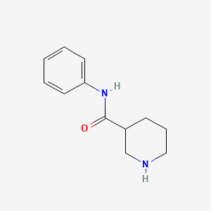 molecular formula C12H16N2O B7777311 N-Phenylpiperidine-3-carboxamide 