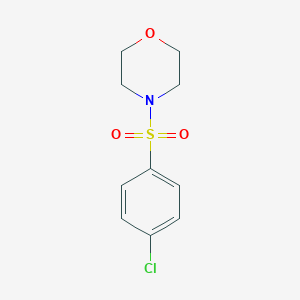 molecular formula C10H12ClNO3S B077774 4-(4-Chloro-benzenesulfonyl)-morpholine CAS No. 22771-99-9
